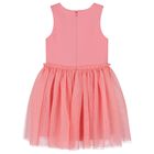 Younger Girls Pink Dress Set, 1, hi-res