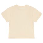 Girls Ivory Boke Flower T-Shirt, 1, hi-res