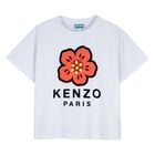 Blue Boke Flower T-Shirt, 2, hi-res