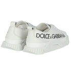 Girls White Logo NS1 Trainers, 1, hi-res