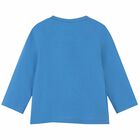 Younger Boys Blue Astronaut Long Sleeve Top, 1, hi-res