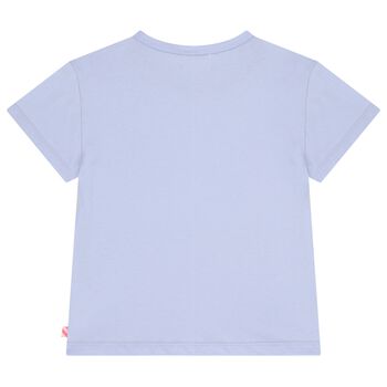 Girls Purple Necklace T-Shirt