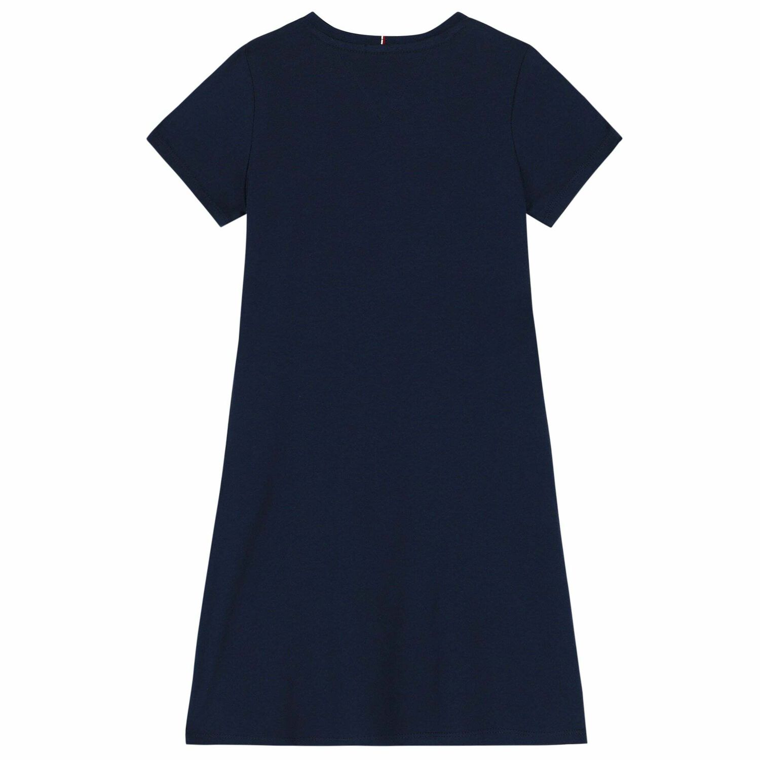 Girls Navy Logo Dress, 1, hi-res