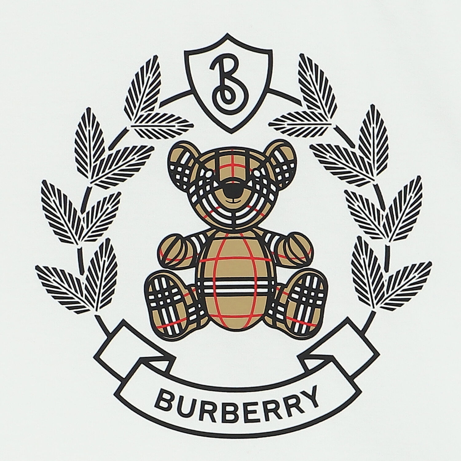 White Crest Logo T-Shirt, 1, hi-res