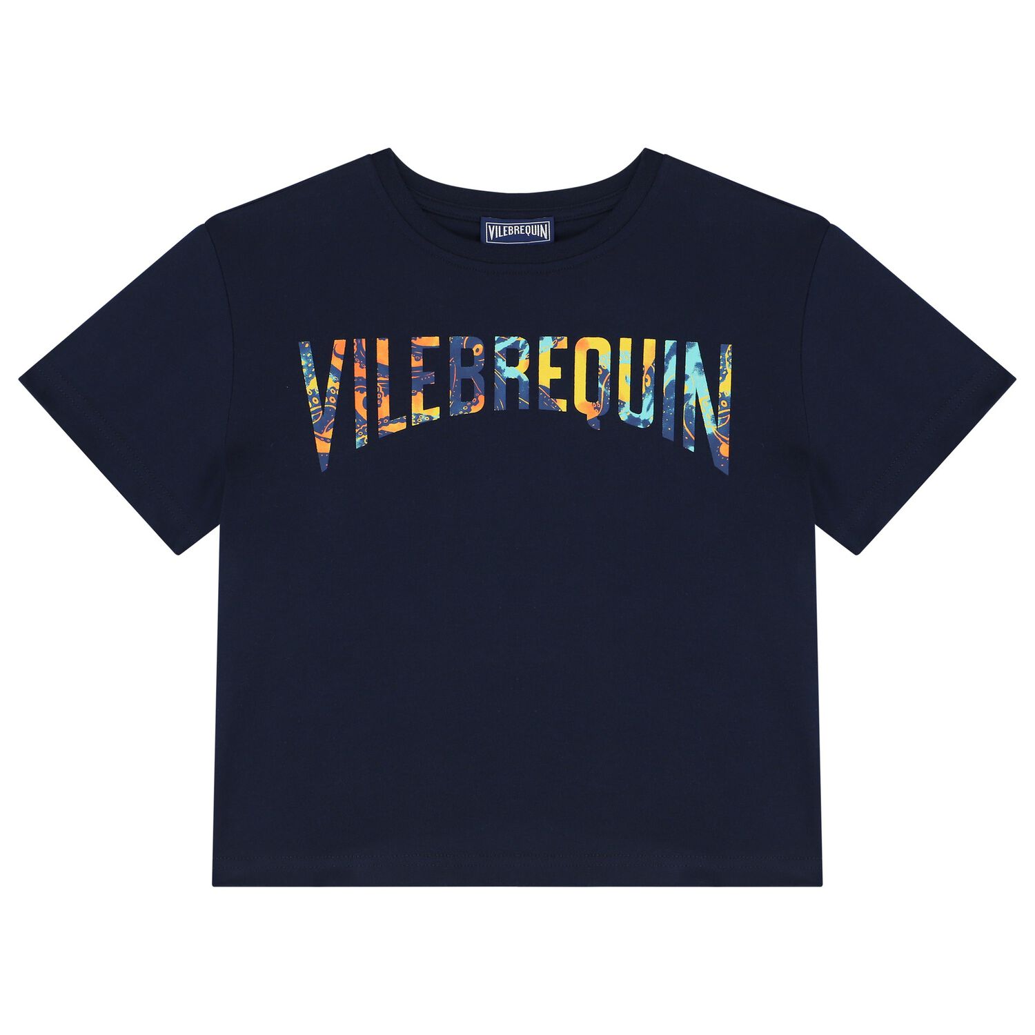 Boys Navy Blue Logo T-Shirt, 1, hi-res image number null