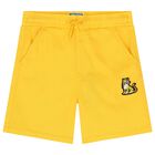 Boys Yellow Tiger Shorts, 1, hi-res