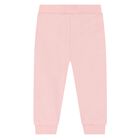 Younger Girls Pink Tiger Logo Tracksuit, 2, hi-res