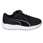 Boys Black Twitch Runner AC Trainers, 1, hi-res