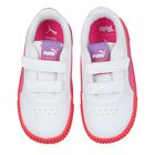 Younger Girls White Carina Trolls Trainers, 1, hi-res