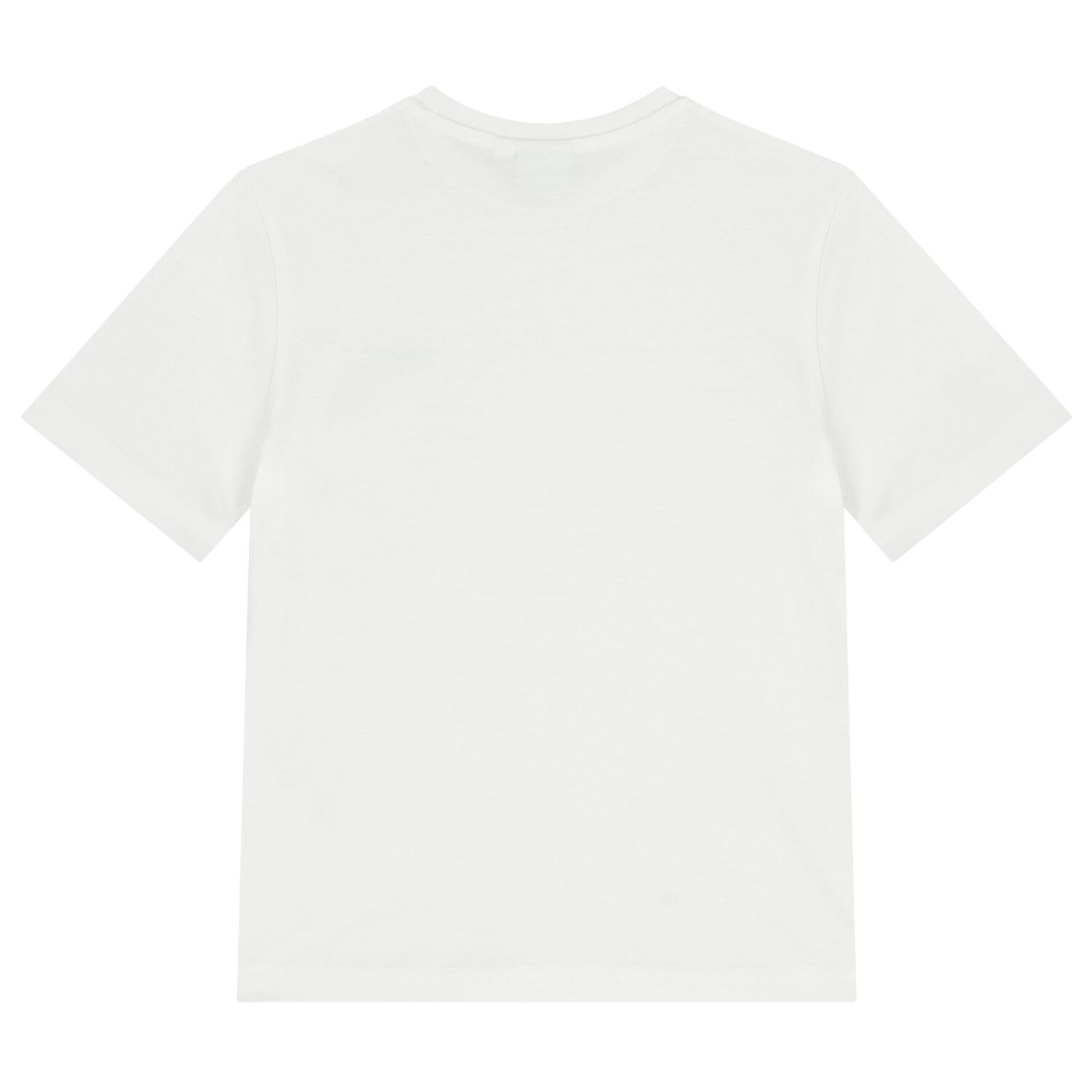 Boys White & Blue Logo T-Shirts (2 Pack), 4, hi-res