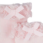 Baby Girls Pink Socks, 2, hi-res