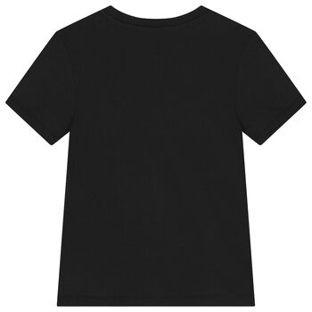 Boys Black Logo T-Shirt