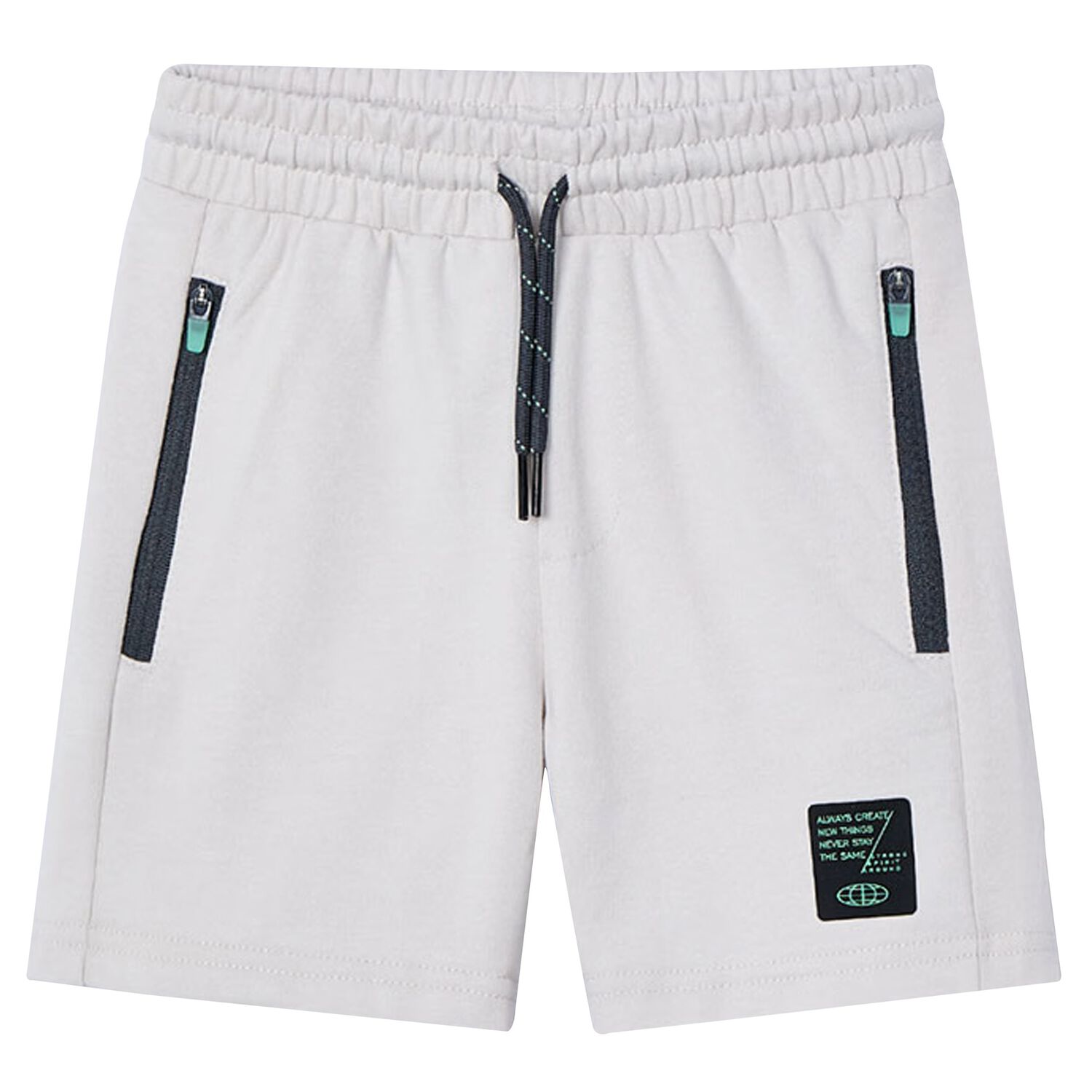 Boys Grey Shorts, 3, hi-res