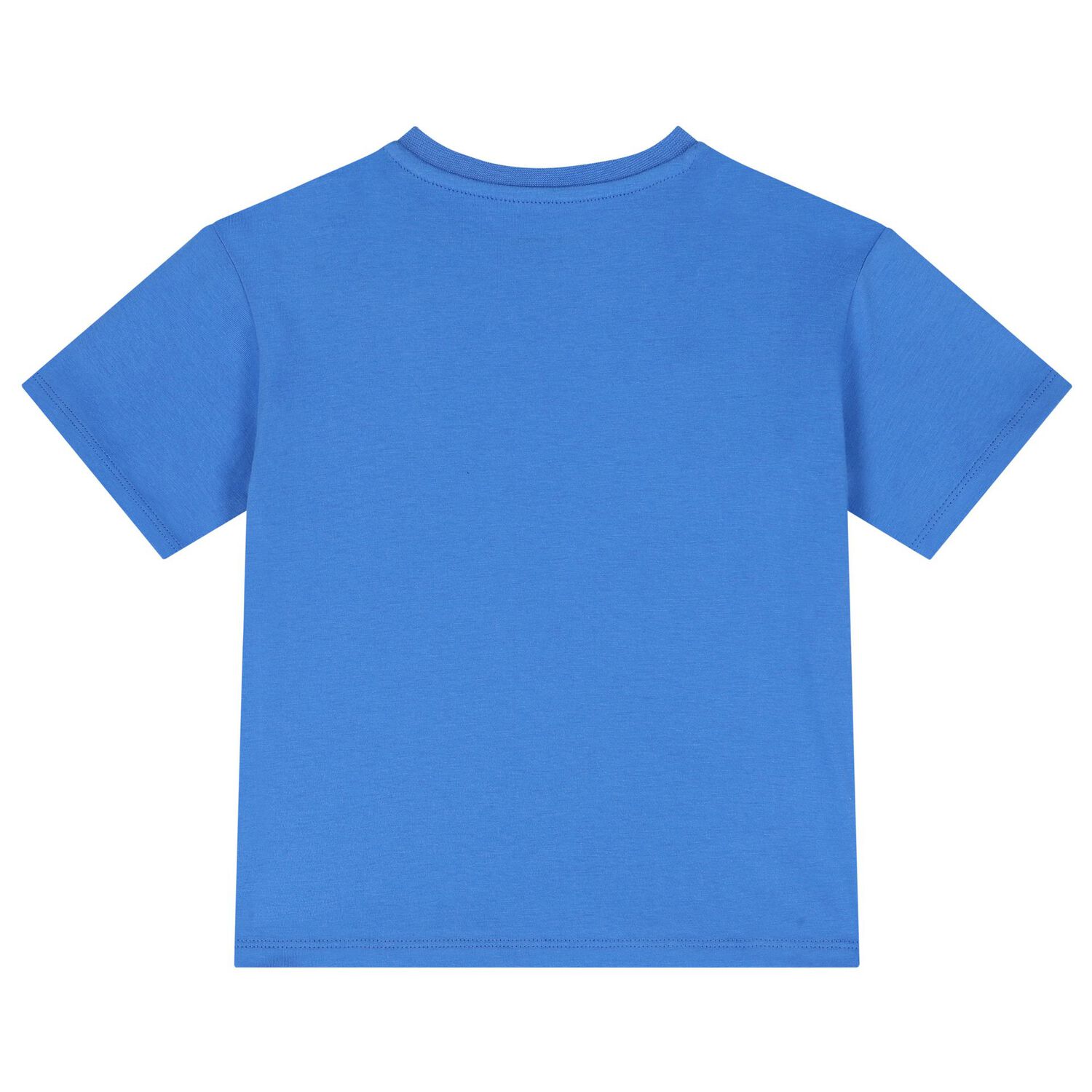 Younger Boys Blue & White T-Shirts ( 2-Pack ), 1, hi-res