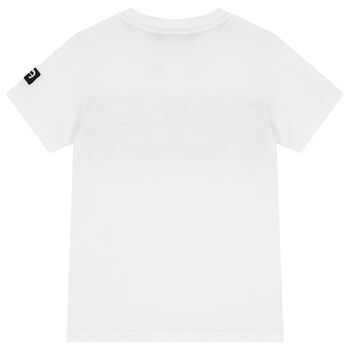 Boys White Logo T-Shirt