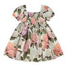 Baby Girls Pink & Green Floral Dress Set, 1, hi-res