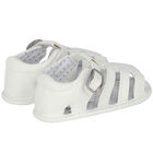 Baby Boys White Sandals, 1, hi-res