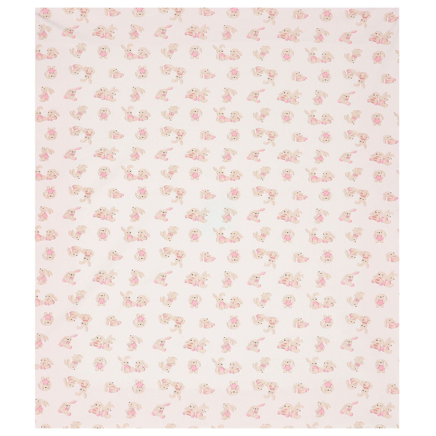 Baby Girls Pink & White Blanket, 2, hi-res image number null