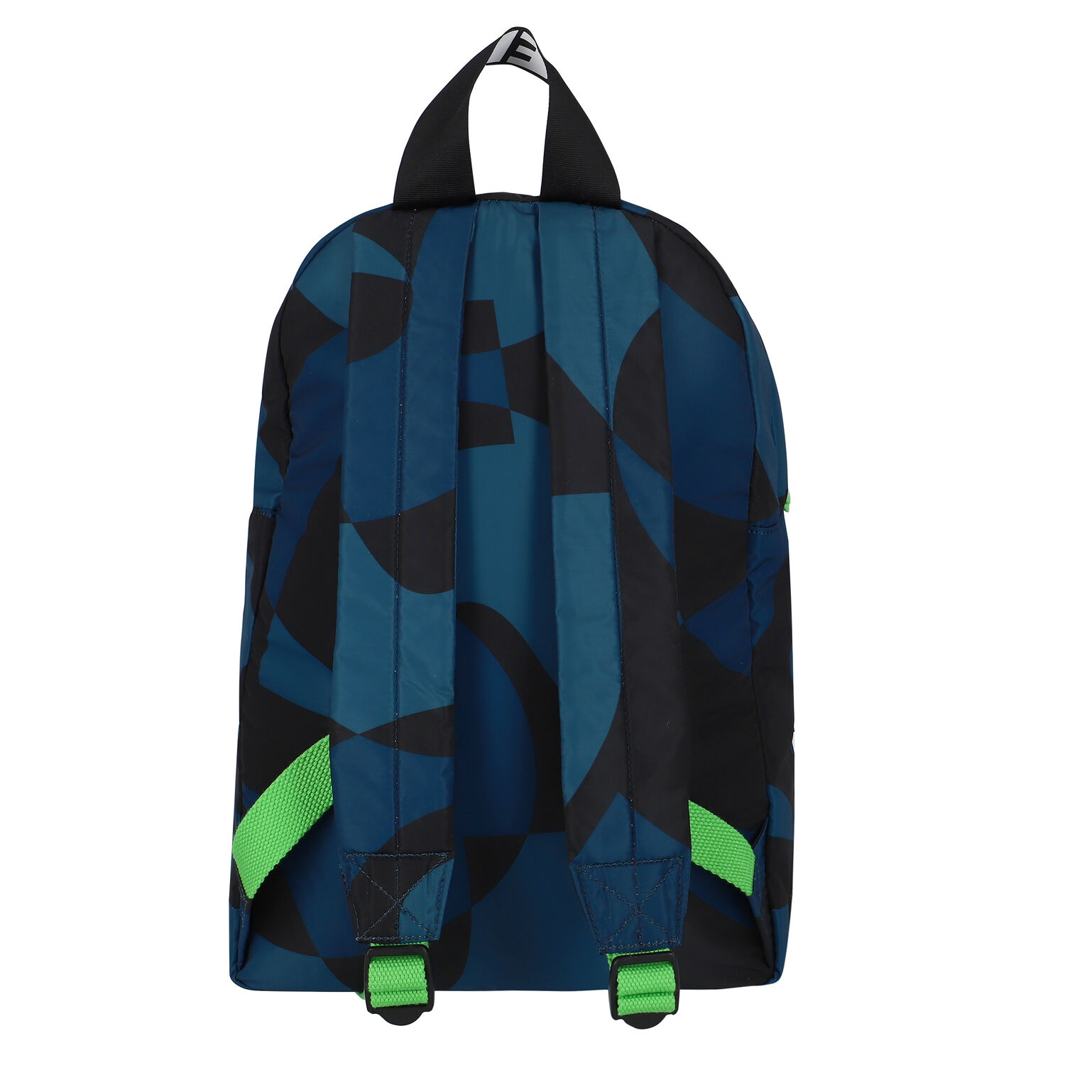 Boys Navy & Black Logo Backpack, 1, hi-res