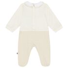 Ivory Logo Babygrow, 1, hi-res
