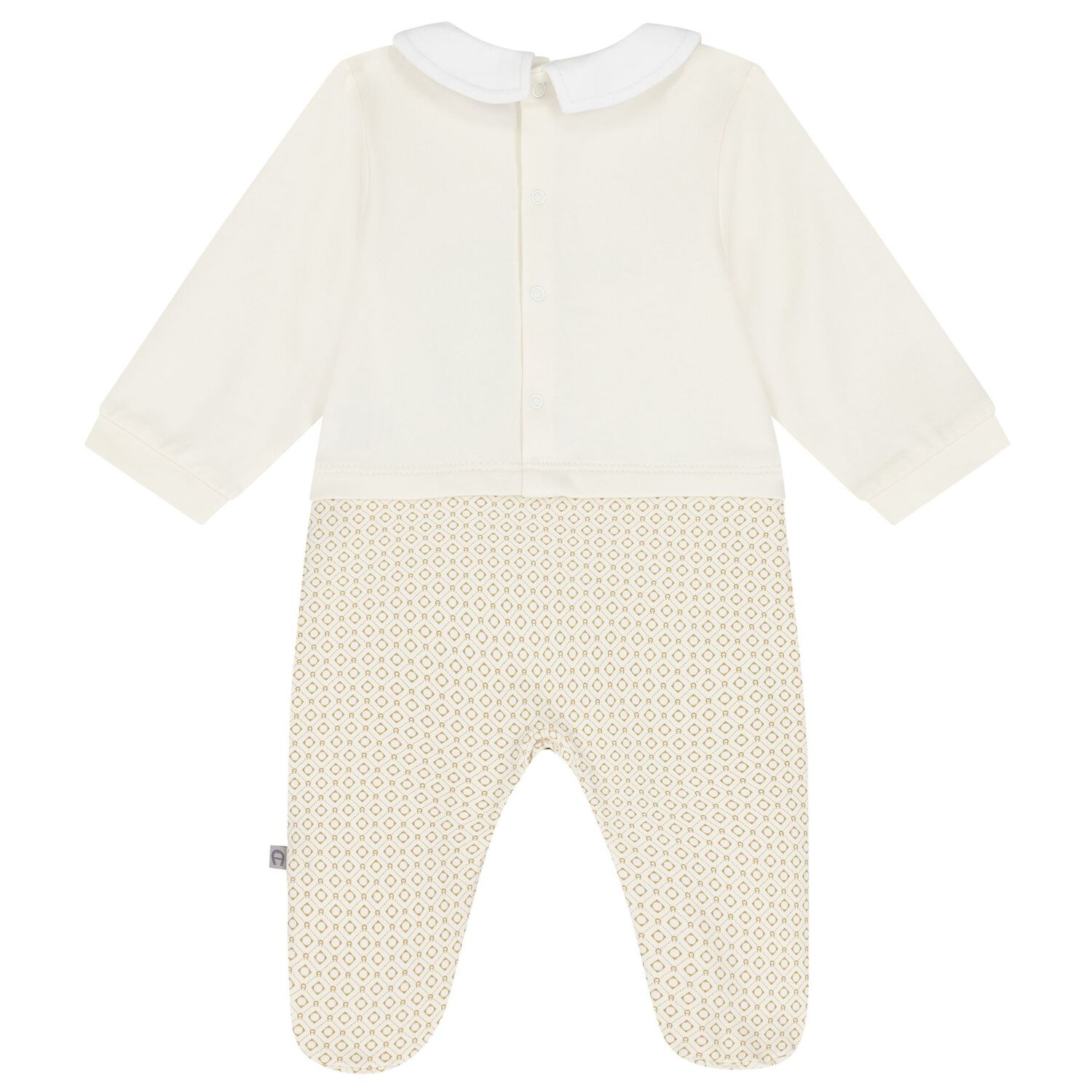 Ivory Logo Babygrow, 1, hi-res image number null