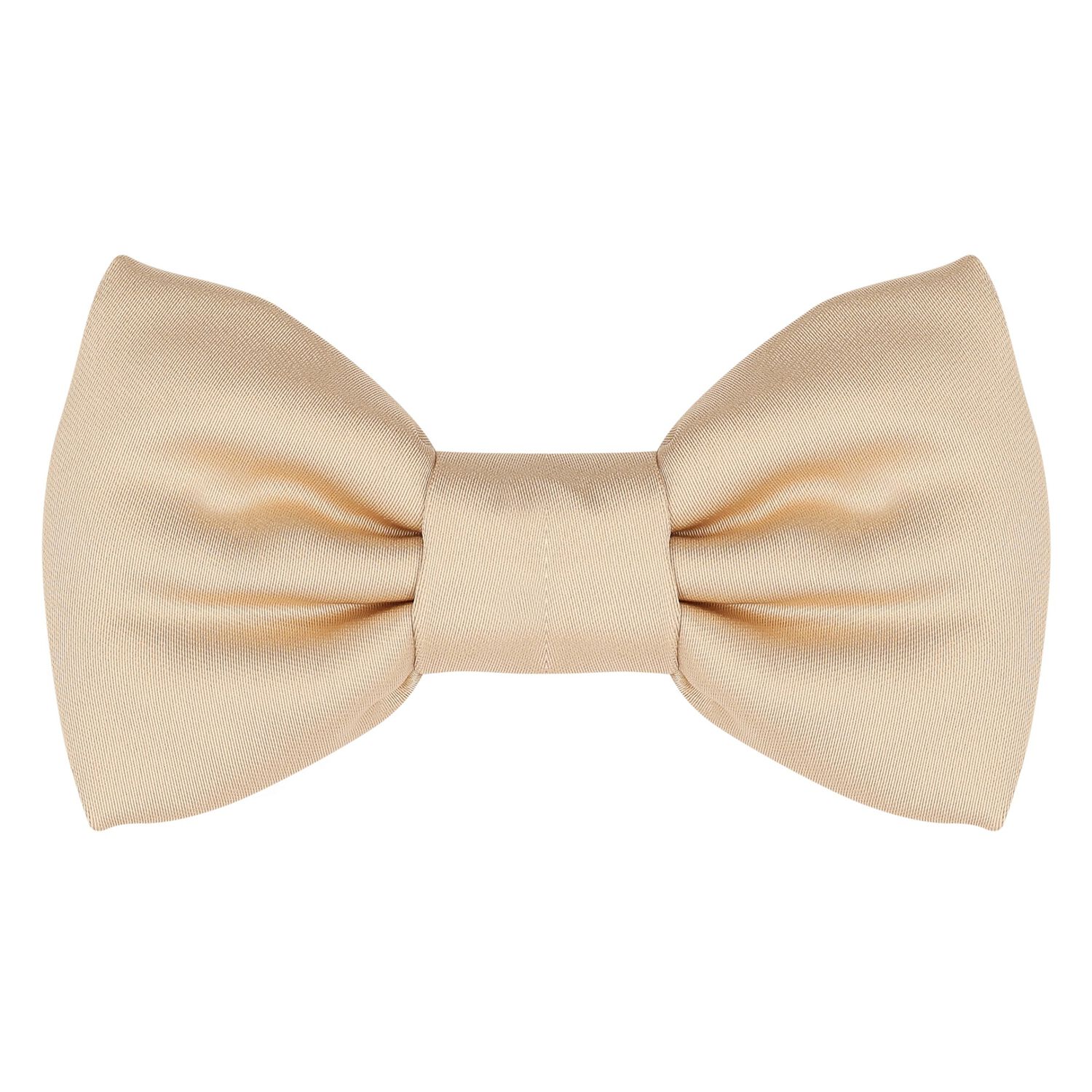 Girls Beige Bow Hairclip, 1, hi-res image number null