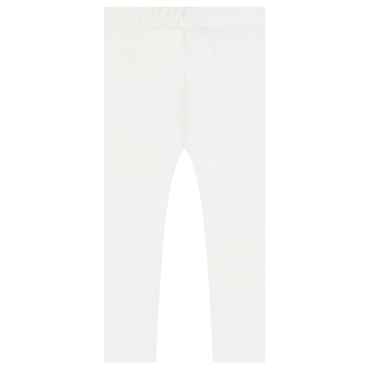 Younger Girls White Hearts Leggings, 1, hi-res image number null