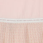 Younger Girls Pink Logo Dress, 1, hi-res