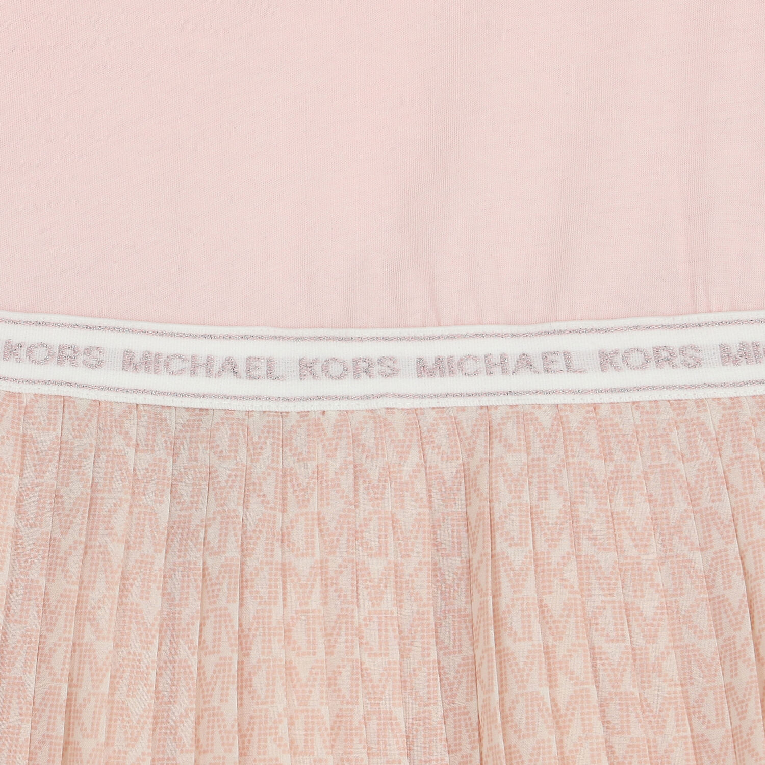 Younger Girls Pink Logo Dress, 1, hi-res