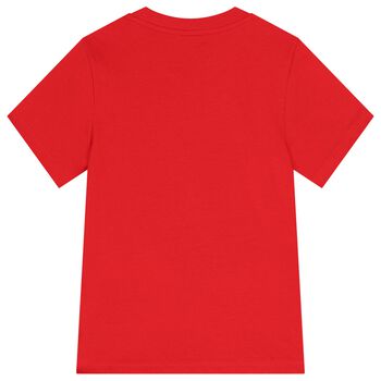 Boys Red Logo T-Shirt