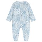 Baby Boys Blue & White Babygrow Gift Set, 1, hi-res