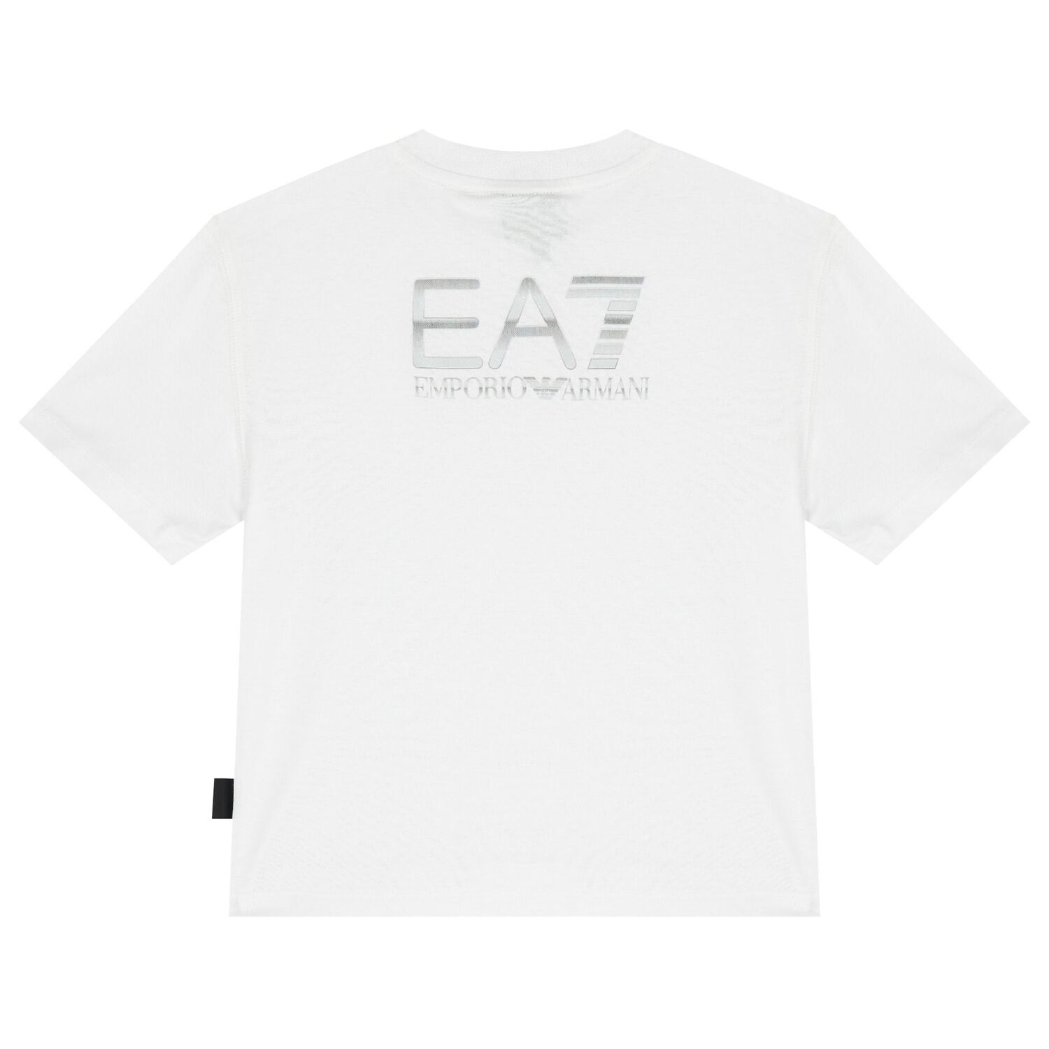 Boys White Logo T-Shirt, 1, hi-res image number null