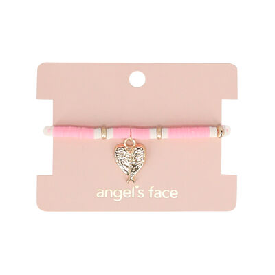 Girls Pink Charm Bracelet