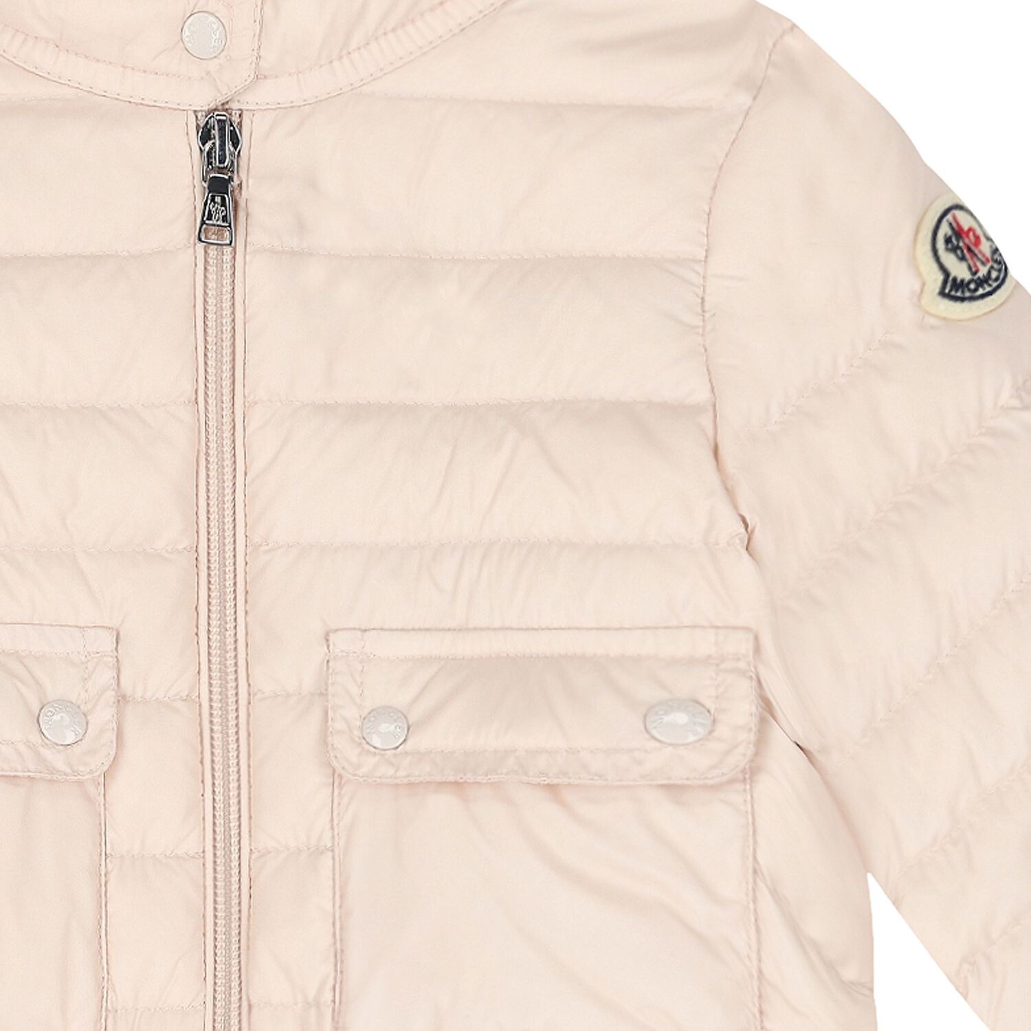 Younger Girls Pink Puffer Jacket, 1, hi-res image number null