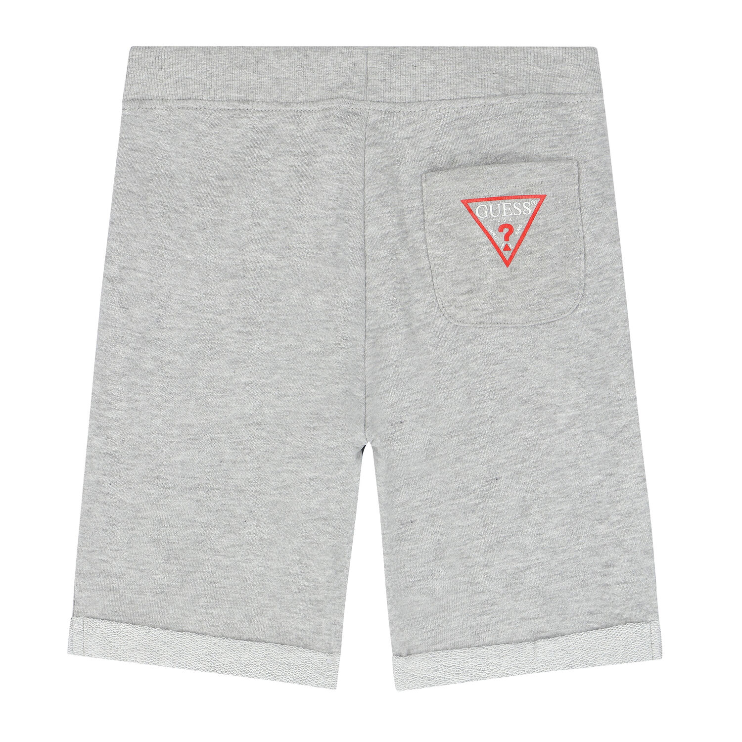 Boys Grey Logo Shorts, 2, hi-res
