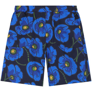 Boys Blue Poppy Poplin Shorts