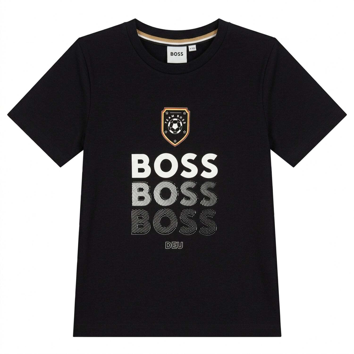 Boys Black Football World Cup 2026 Germany T-Shirt, 1, hi-res