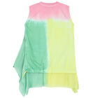 Girls Pink, Yellow & Green Logo Dress, 1, hi-res