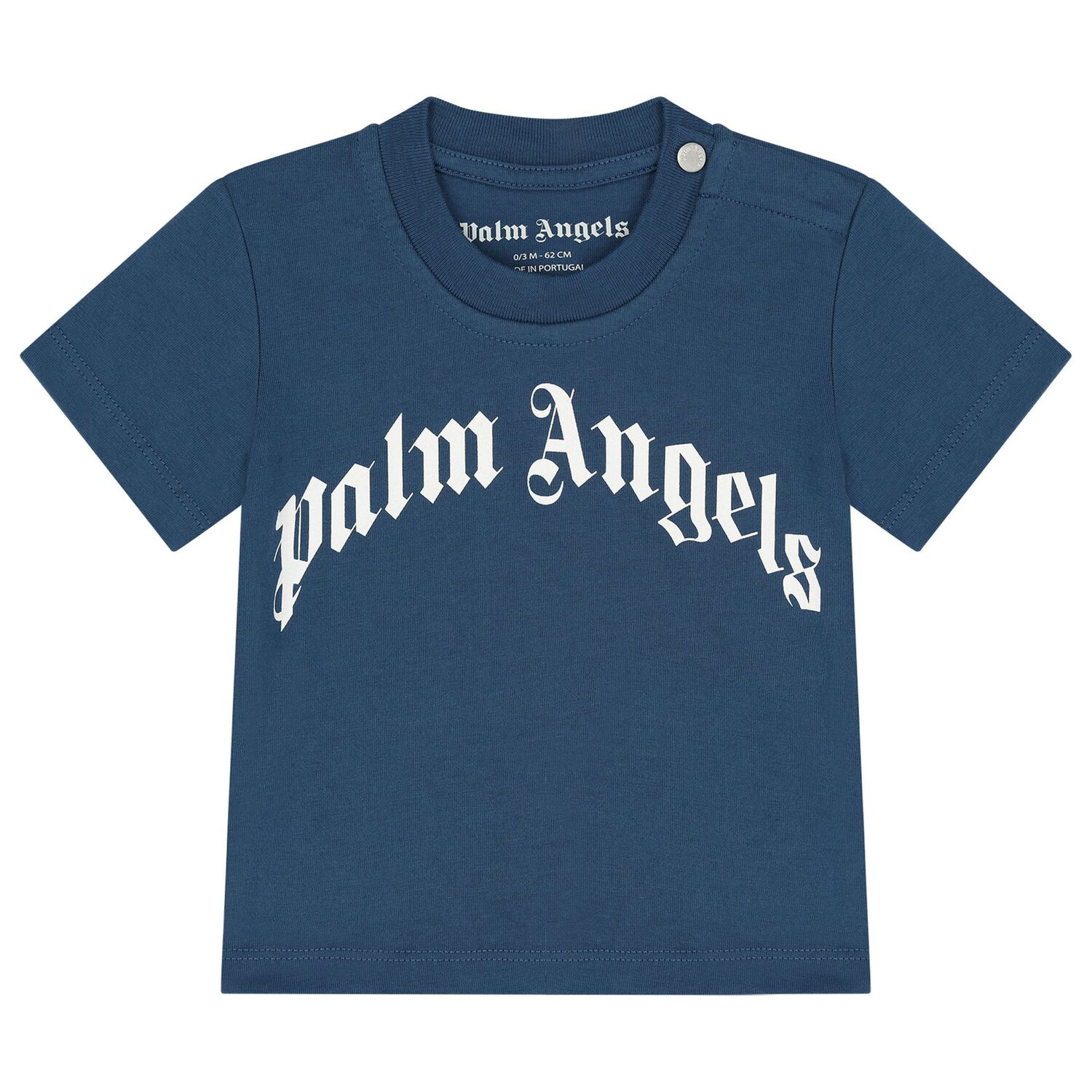 Blue Logo Baby Shorts Set, 1, hi-res