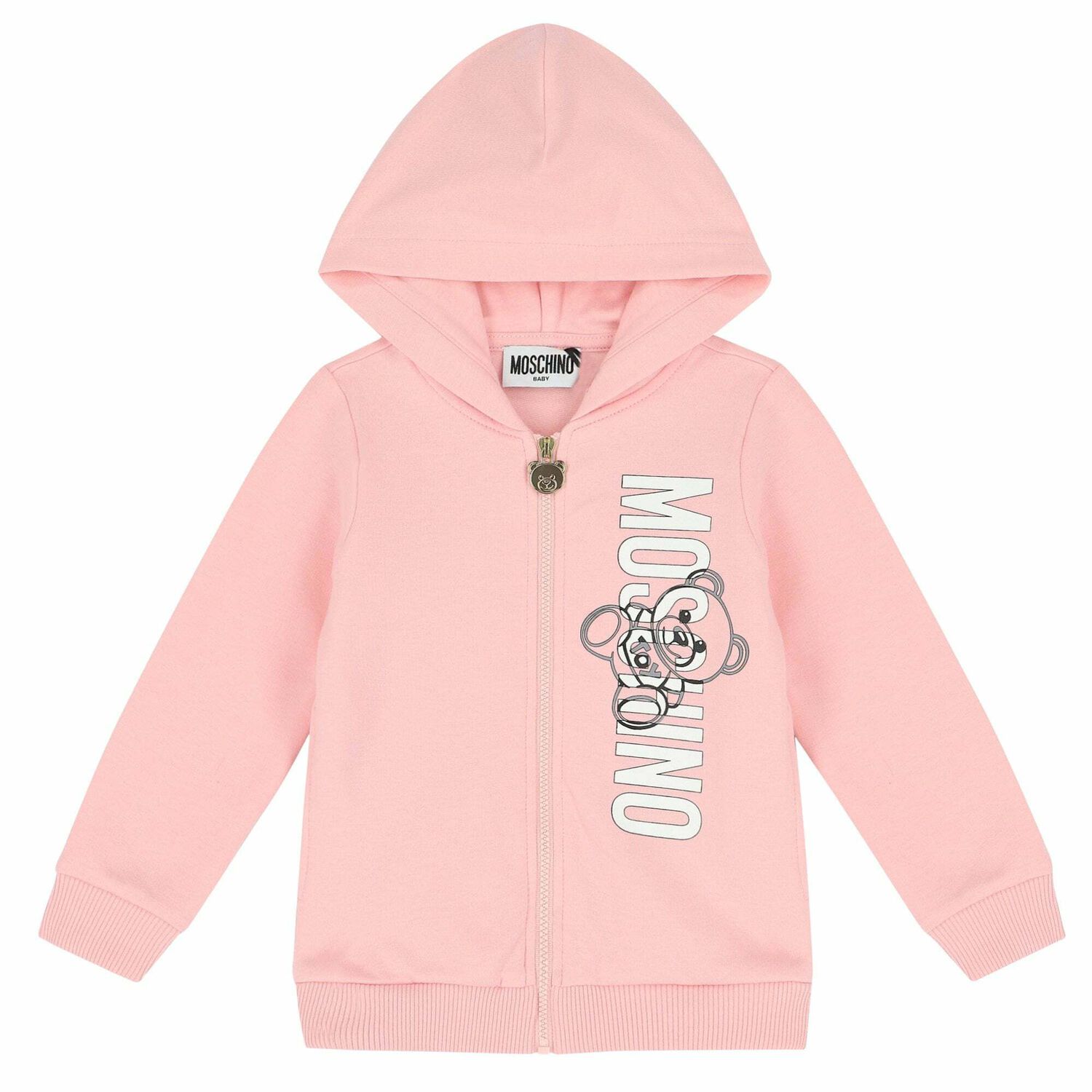 Younger Girls Pink Logo Tracksuit, 1, hi-res image number null
