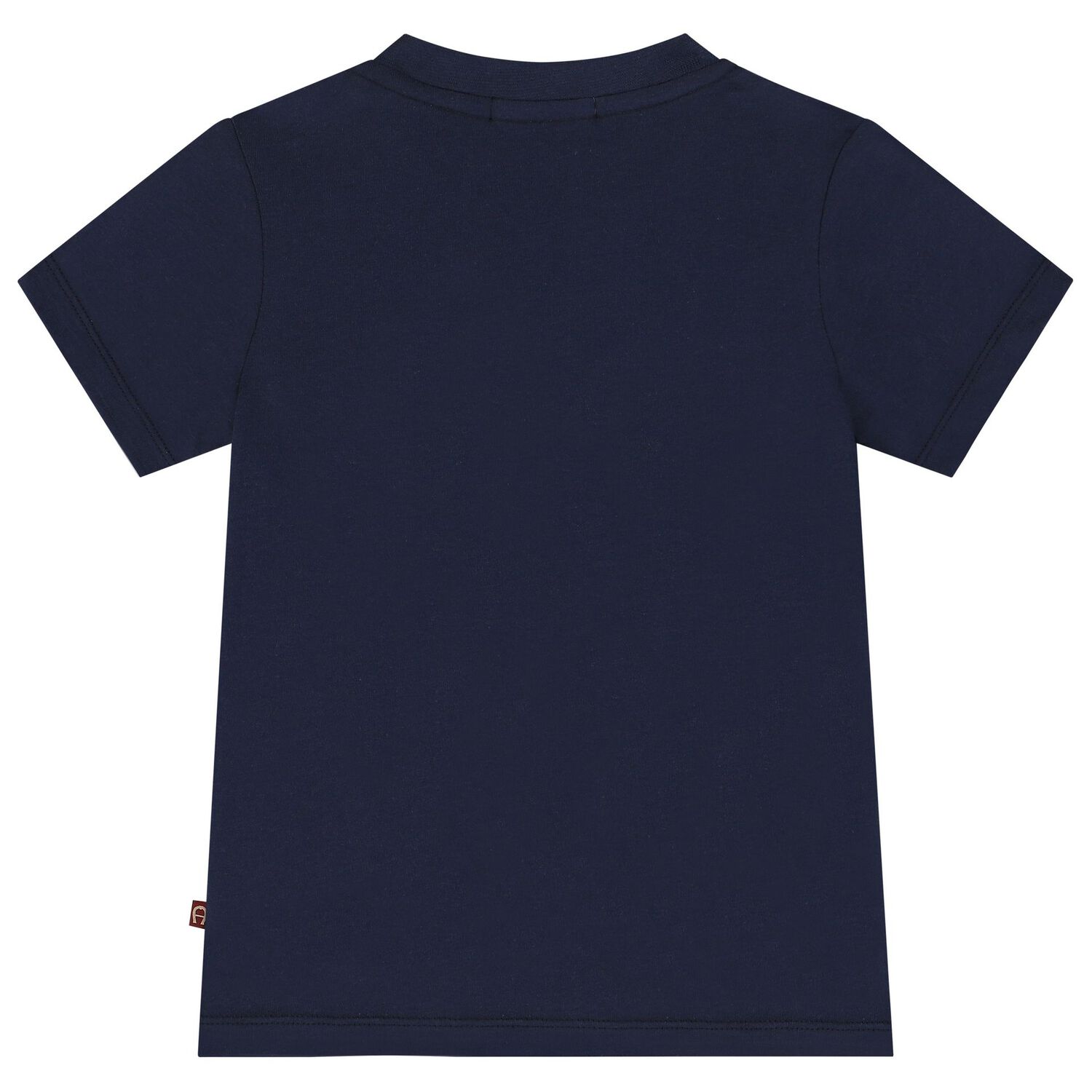Younger Boys Navy Logo T-Shirt, 1, hi-res image number null