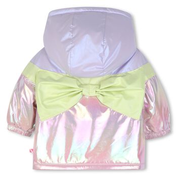 Younger Girls Lilac & Iridescent Pink Jacket