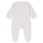 Baby Girls White & Pink Teddy Bear Babygrow Gift Set , 1, hi-res