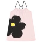Girls Pink Daisy Dress, 1, hi-res