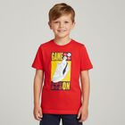 Boys Red Logo T-Shirt, 2, hi-res