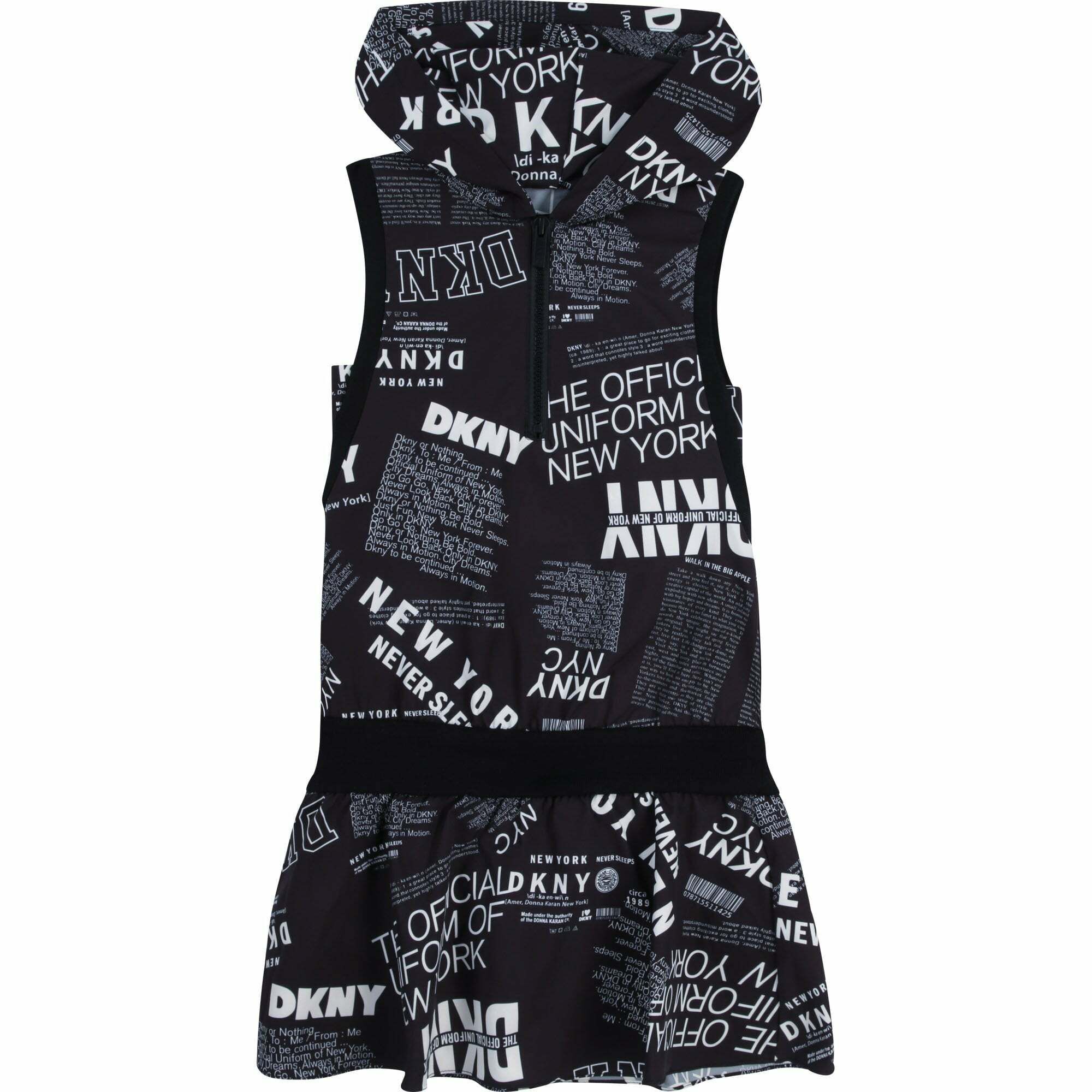 Dkny black white dress sale