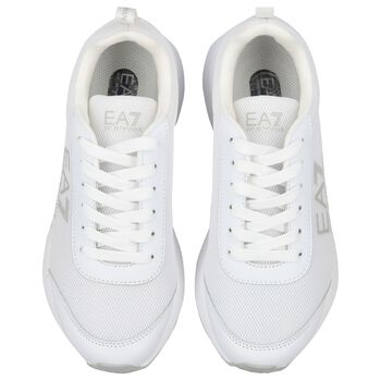 White Logo Trainers