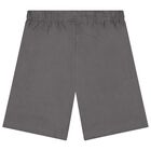 Boys Ivory & Grey Smurfs Shorts Set, 1, hi-res