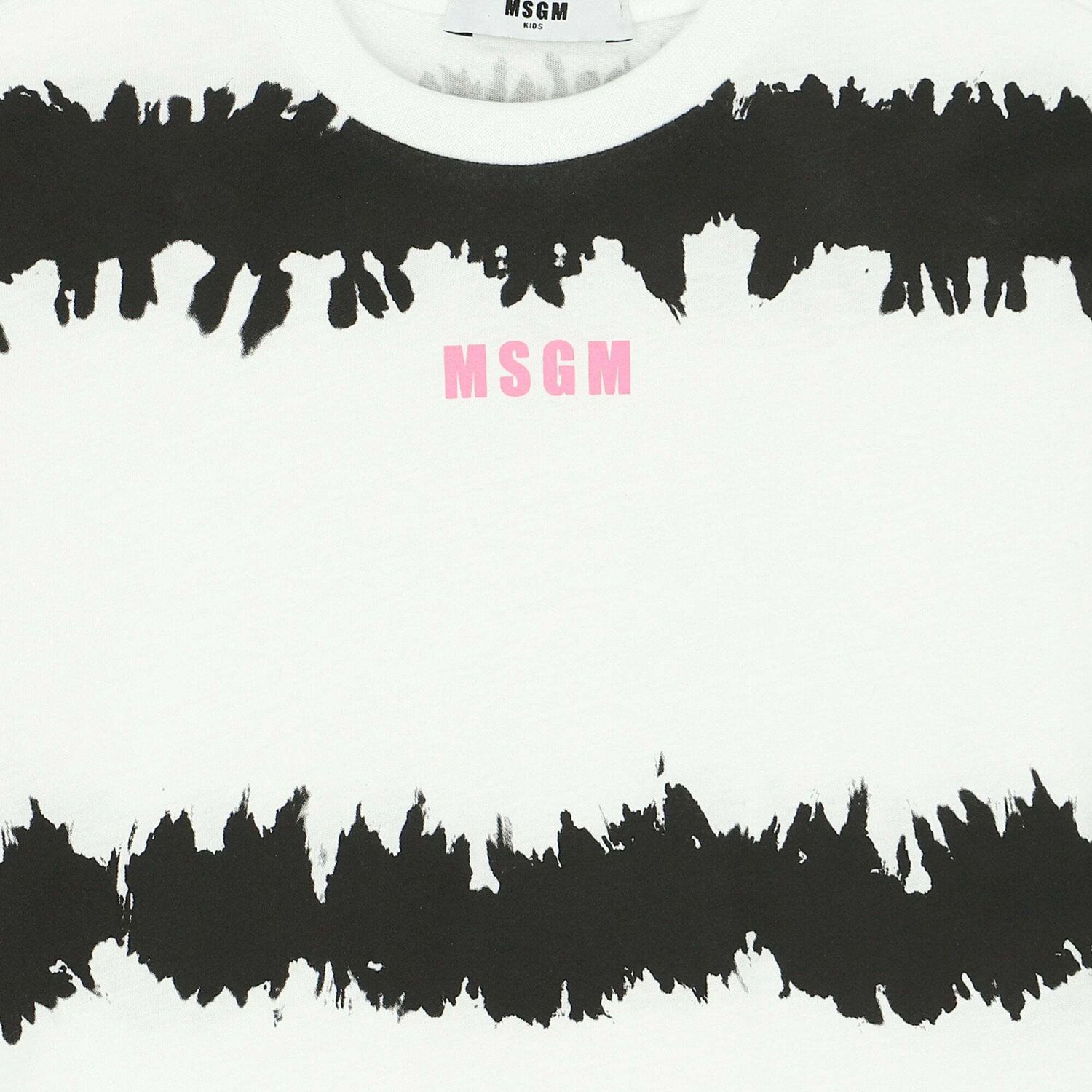 Girls White Logo Dress, 1, hi-res