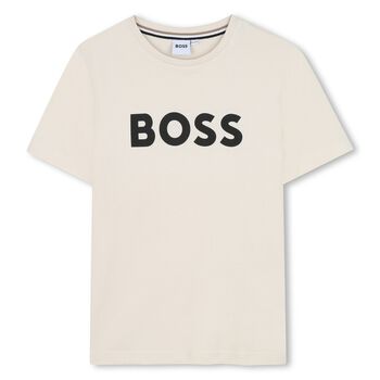Boys Ivory Logo T-Shirt